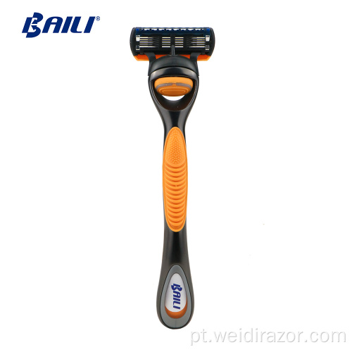 Segurança masculina Razor liga de zinco Facial Shaving Razor